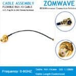 ZOMWAVE Custom IF Cable Assemblies,UFL Antenna Connectors