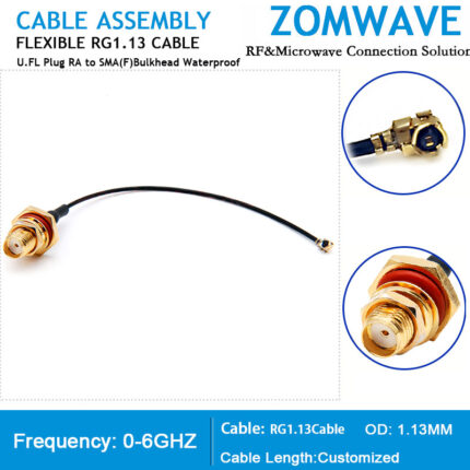 ZOMWAVE Premium UFL and IPEX Cables for B2B Trade