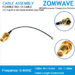 ZOMWAVE Premium UFL and IPEX Cables for B3B Trade