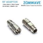 1.85mm Male to 1.85mm Female Stainless Steel Adapter, 67GHz