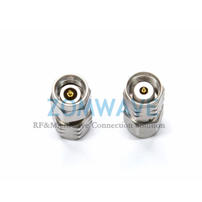 1.85mm-Male-to-2.92mm-Male-Stainless-Steel-Adapter-40GHz.