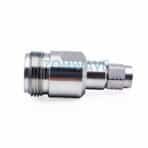 2.4mm Male to N Type Female Stainless Steel Adapter, 18GHz