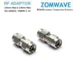 2.92mm Male to 2.92mm Male Stainless Steel Adapter, 40GHz