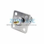 BNC Female Terminal, 4 hole Flange, Extended 0.9mm Insulator and 5.4mm Pin, 4GH