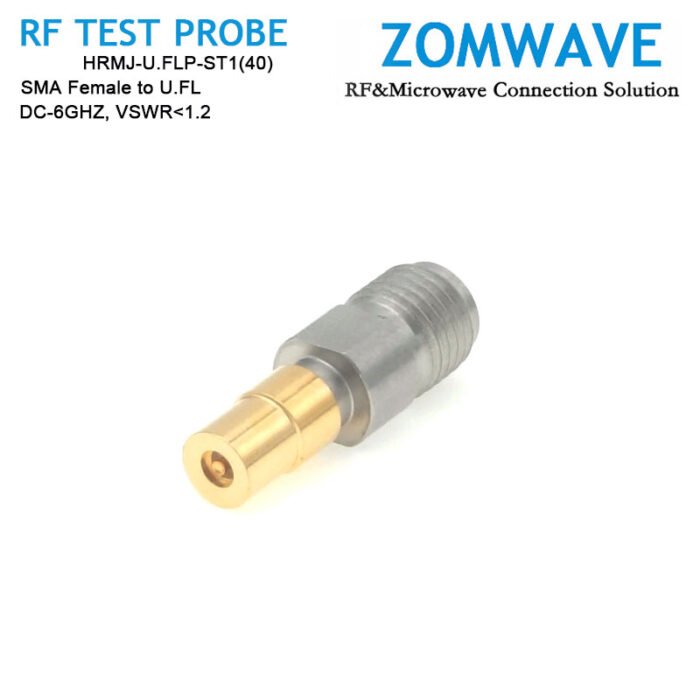 HRMJ-U.FLP-ST1(40),-SMA-Female-to-U.FL-RF-Test-Probe,-6GHz