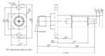 X.FLP-ML51.J-PA, ML51 Jack to X.FL RF Test Probe