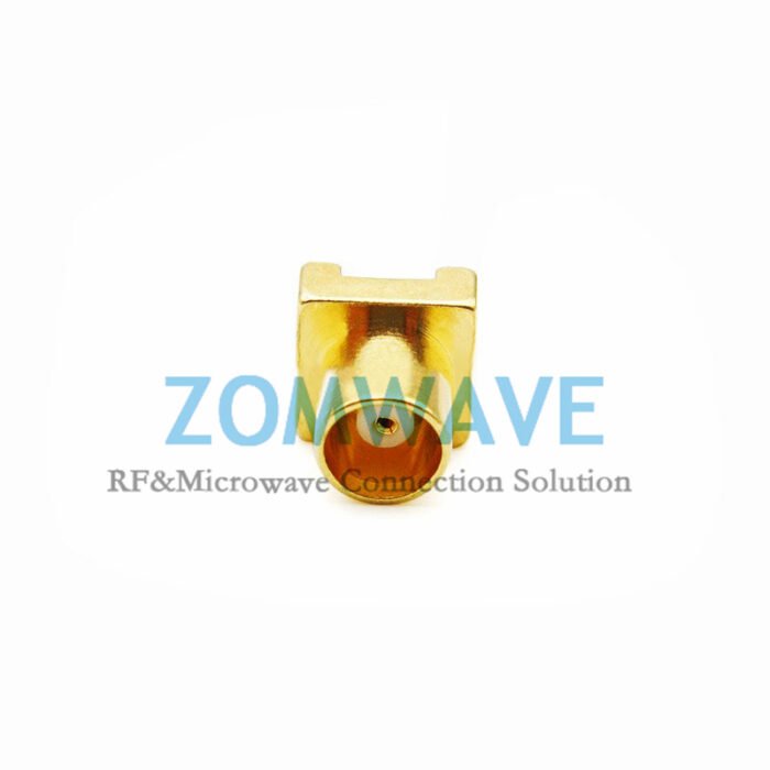 MCX Female Straight Surface Mount PCB Connector, 6GHz