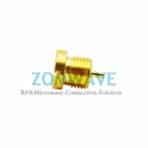 MCX Female Thread-In Terminal Connector, Extended 2mm Pin, 6G