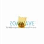MMCX Female End Launch PCB Connector, .028 inch Pin Diameter, 6G