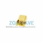 MMCX Female End Launch PCB Connector, .028 inch Pin Diameter, 6G