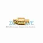 MMCX Male End Launch PCB Connector, .028 inch Pin Diameter, 6G