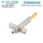 MS-180-ML51.J-F6, ML51 Jack to MS180 RF Test Probe, 8GHz