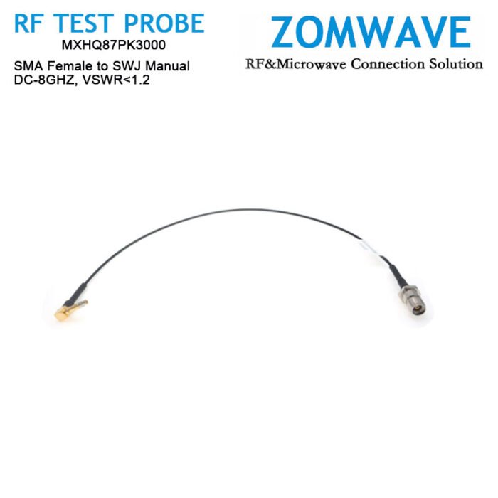 MXHQ87PK3000,-SMA-Female-to-SWJ-Manual-Test-Probe-Cable,-8GHz