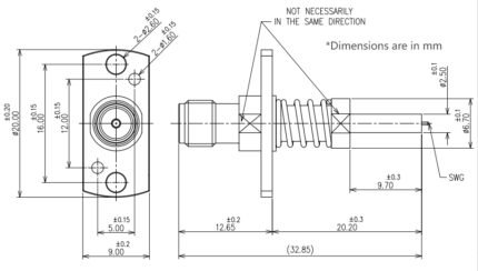 MM126320, SMA Female to SWG RF Test Probe, 11GHz
