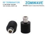 N Type Female Terminator, 10W, 6GHz