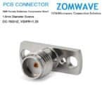 SMA Female Solderless Compression Mount (Stripline), 1.6mm Diameter Screws ,18GH