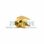 SMP(GPO) Male RA Thru Hole(Limited Detent), .200 inch x .047 inch Hole, 18ghz
