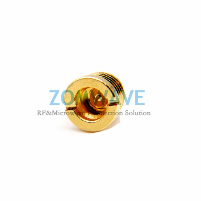 SMP(GPO) Male Thread-In Terminal Connector (Full Detent), Extended 2mm Pin, 18G