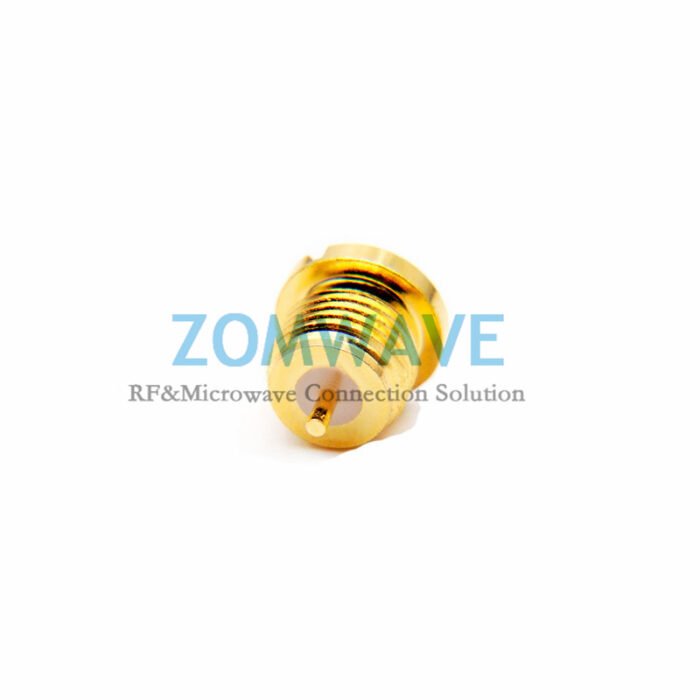 SMP(GPO) Male Thread-In Terminal Connector (Full Detent), Extended 2mm Pin, 18G