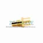 SSMC Male Straight Thru Hole PCB Connector, .100 inch x .031 inch Hole, 6GHz