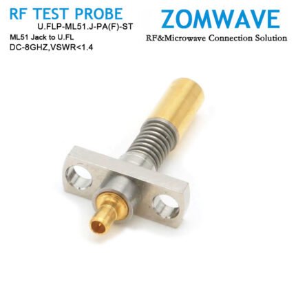 U.FLP-ML51.J-PA(F)-ST,-ML51-Jack-to-U.FL-RF-Test-Probe,-8GHz