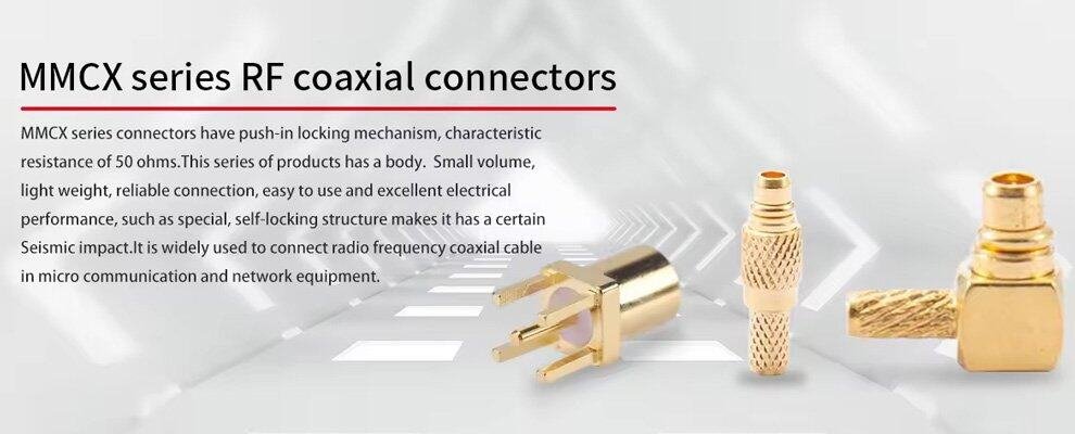 MMCX series RF coaxial connectors
