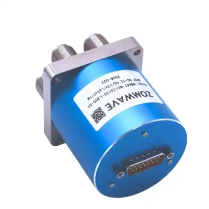 SP6T Electromechanical Relay Latching Switch, Unterminated DC to 12.4 GHz, up to 170W, 12V, TTL(H), N Female Type-Back
