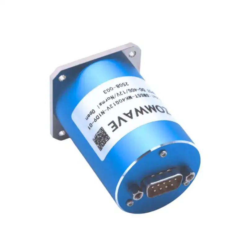 SP5T Electromechanical Relay Normal Open Switch, Unterminated DC to 40 GHz, up to 5W, 12V, TTL(H), 2.92mm Female Type-Front-Back