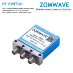 SP8T Electromechanical Relay Latching Switch, Unterminated-Front