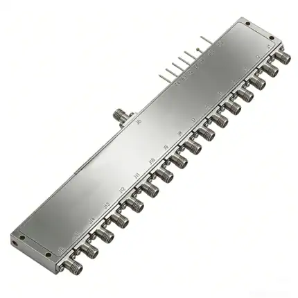 Absorptive SP16T PIN Diode Switch Operating From 0.4 Ghz