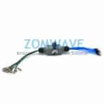 12 Port,Heavy-Duty (HDC) Multi-Coax Cable 0.8/1.85 Male to SMA Male, SS405,8GHZ