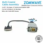 1.85(M) to 12xSMA 8GHz with D-SUB 25PIN (F)