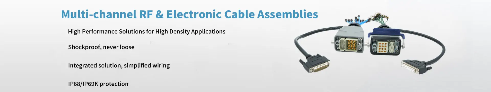 ZOMWAVE-Multi-channel RF & Electronic Cable Assemblies