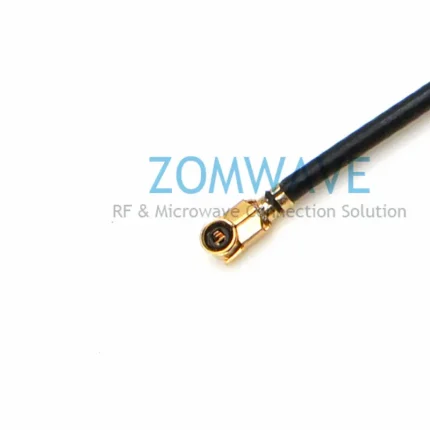 MHF 7 Plug Right Angle to MHF 7 Plug Right Angle, RG1.13 Cable, 13GHz