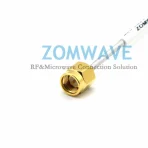 SMA Male to SMA Male , Semi-Rigid RG405 Cable Assembly, 6GHZ(1)