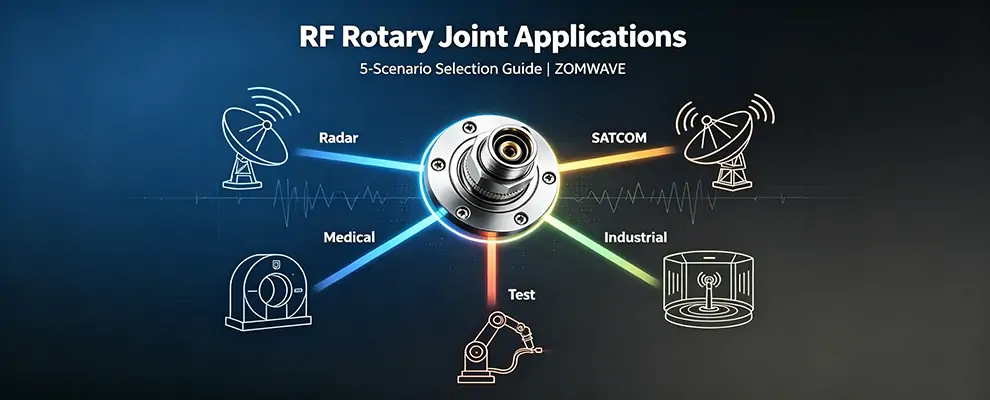 RF Rotary Joint Applications: A 5-Scenario Selection Guide