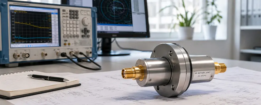 RF Rotary Joints Radar Antennas Low Loss, High Life