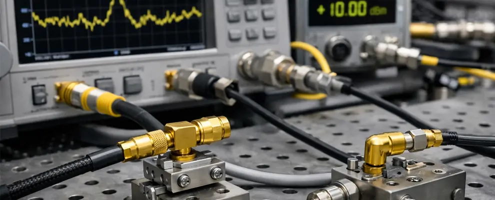 SMA Cable Assembly Avionics Radar Link Certified