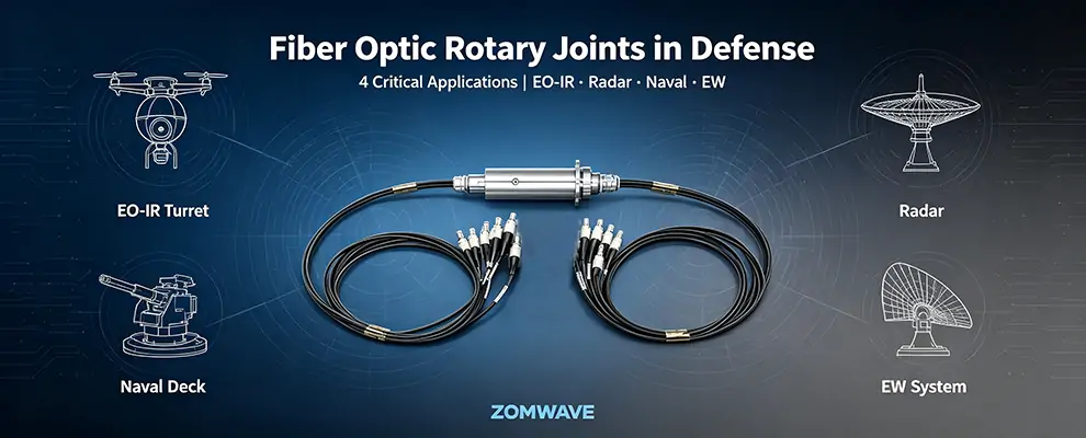 Fiber Optic Rotary Joints in Defense: 4 Critical Applications