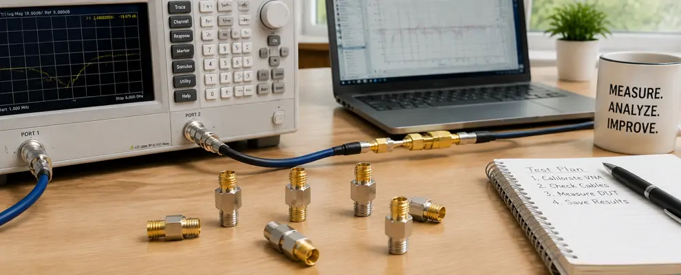 SMA To SMA Adapter | Test Fixtures, Spec Guide