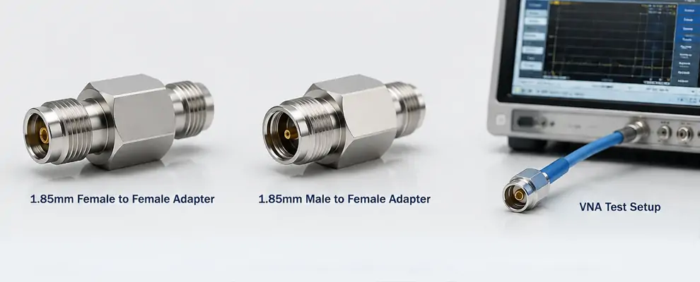 1.85mm To 1.85mm Adapters | VNA Fixtures, Low VSWR