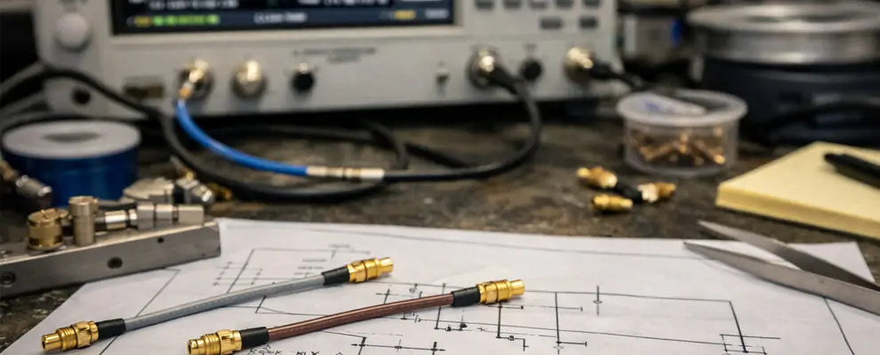 SSMC to SSMC Cable | Compact RF Modules & 12.4GHz Spec